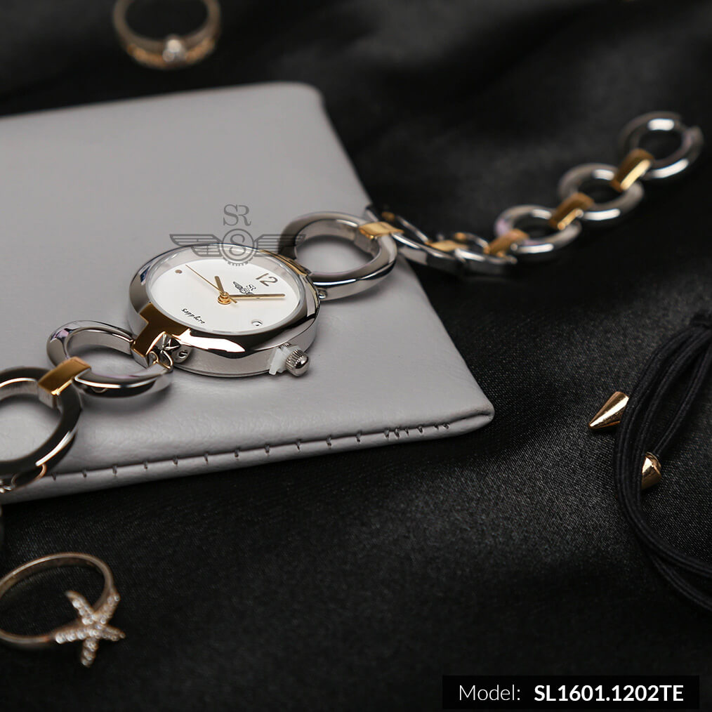 Dong-ho-nu-SRWATCH-SL1601.1202TE-timepiece-trang-3 Đồng hồ nữ RWATCH SL1601.1202TE TIMEPIECE trắng-3