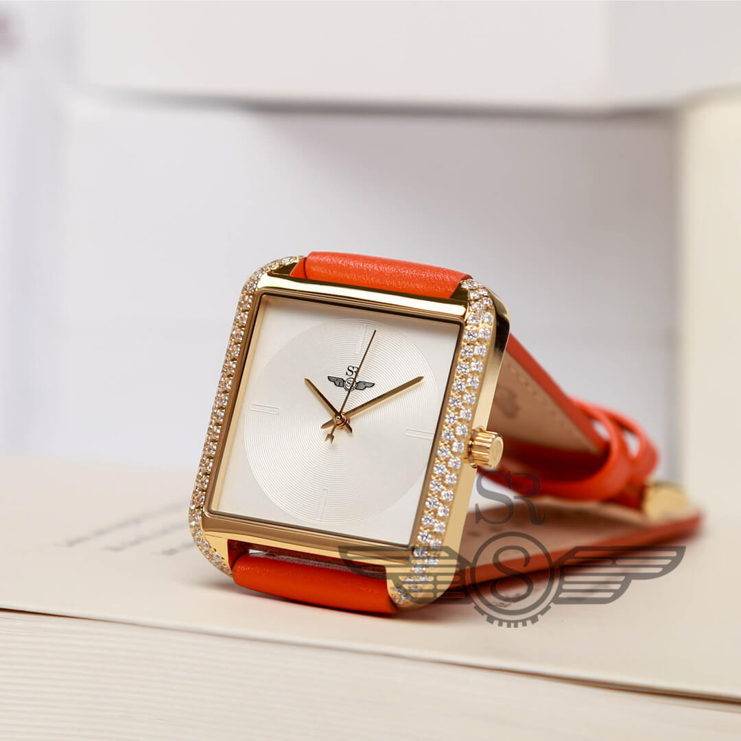 Đồng hồ nữ SRWATCH SL2203.4402 trắng đẹp Đồng hồ nữ SRWATCH SL2203.4402 trắng đẹp