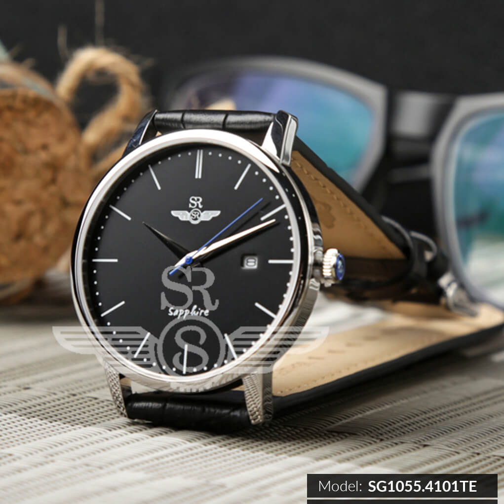 Đồng hồ nam Srwatch SG1055-4101TE Timepiece đen chính hãng Đồng hồ nam Srwatch SG1055-4101TE Timepiece đen chính hãng