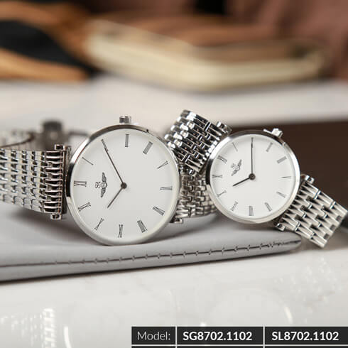 Dong-ho-doi-SRWATCH-SR8702.1102-trang-2 Đồng hồ cặp đôi SRWATCH SR8702.1102 trắng-2